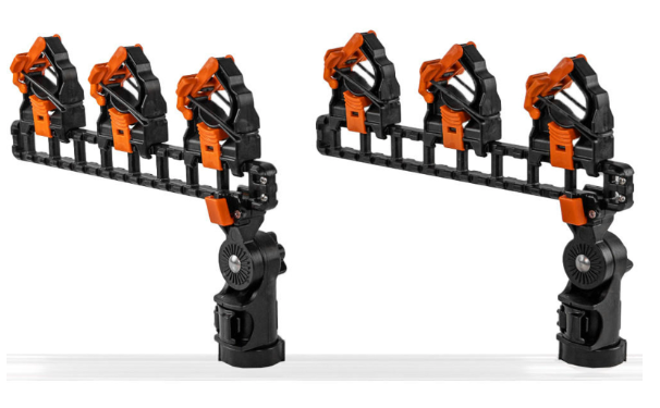 YakAttack SideStage Pro Rod Rack with LockNLoad Mounting