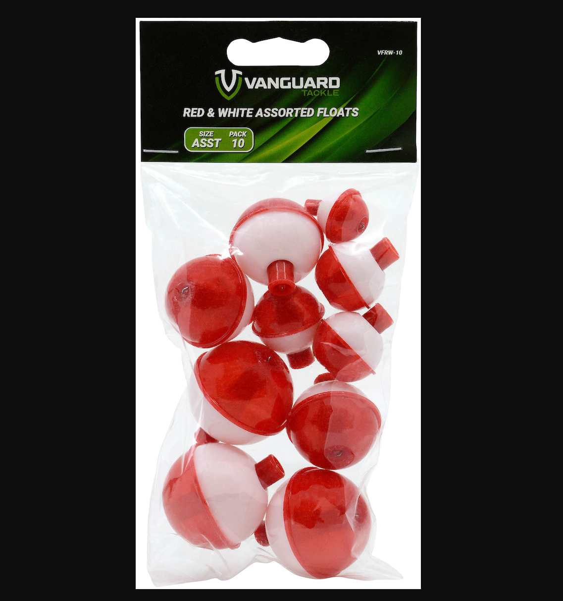 Vanguard Red & White Assorted Floats