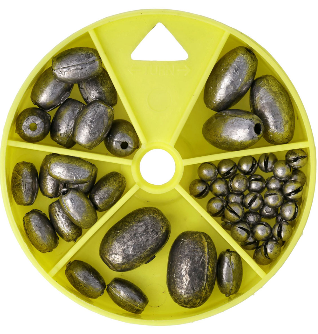 Eagle Claw Sinker Selector 55 pcs.