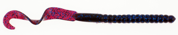 Berkley PowerBait Power Worms | 7 Inch | Blue Fleck