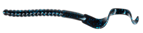 PowerBait Power Worms | 7 Inch | Black Blue