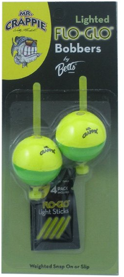 Mr. Crappie by Betts Flo-Glo Lighted Bobbers