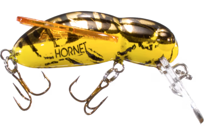 bumble bee fishing lure Popper plastic body sinks very slowly Northland Tackle Fire-Fly Jig 1/32
