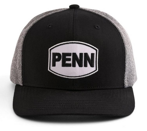 PENN Black Heather Grey Trucker Hat