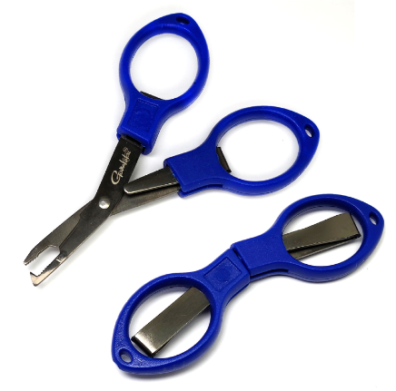 Gamakatsu Folding Braid Scissors with Split Ring Opener