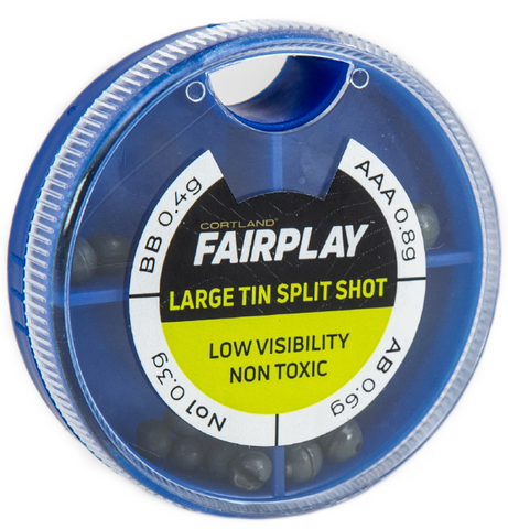 Fairplay Large Tin Split Shot