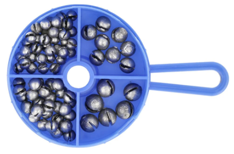 Eagle Claw Round Split-Shot Assortment 78 pcs.