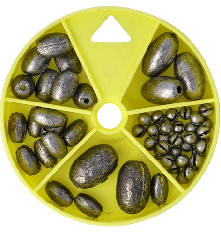 Eagle Claw Sinker Selector 55 pcs.