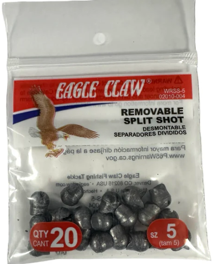 Eagle Claw Removable Split Shot