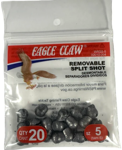 Eagle Claw Removable Split Shot