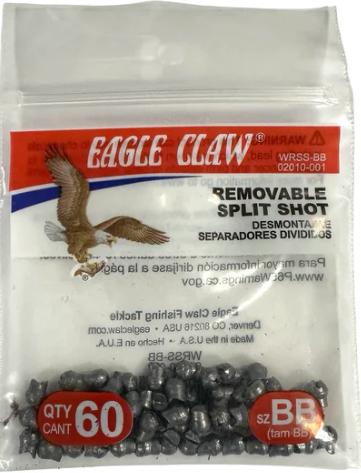 Eagle Claw Removable Split Shot