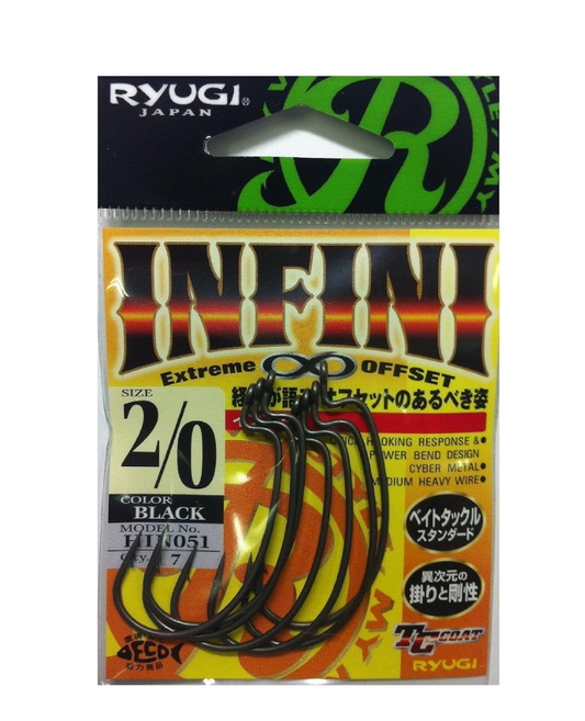 Ryugi INFINI Offset Worm Hook