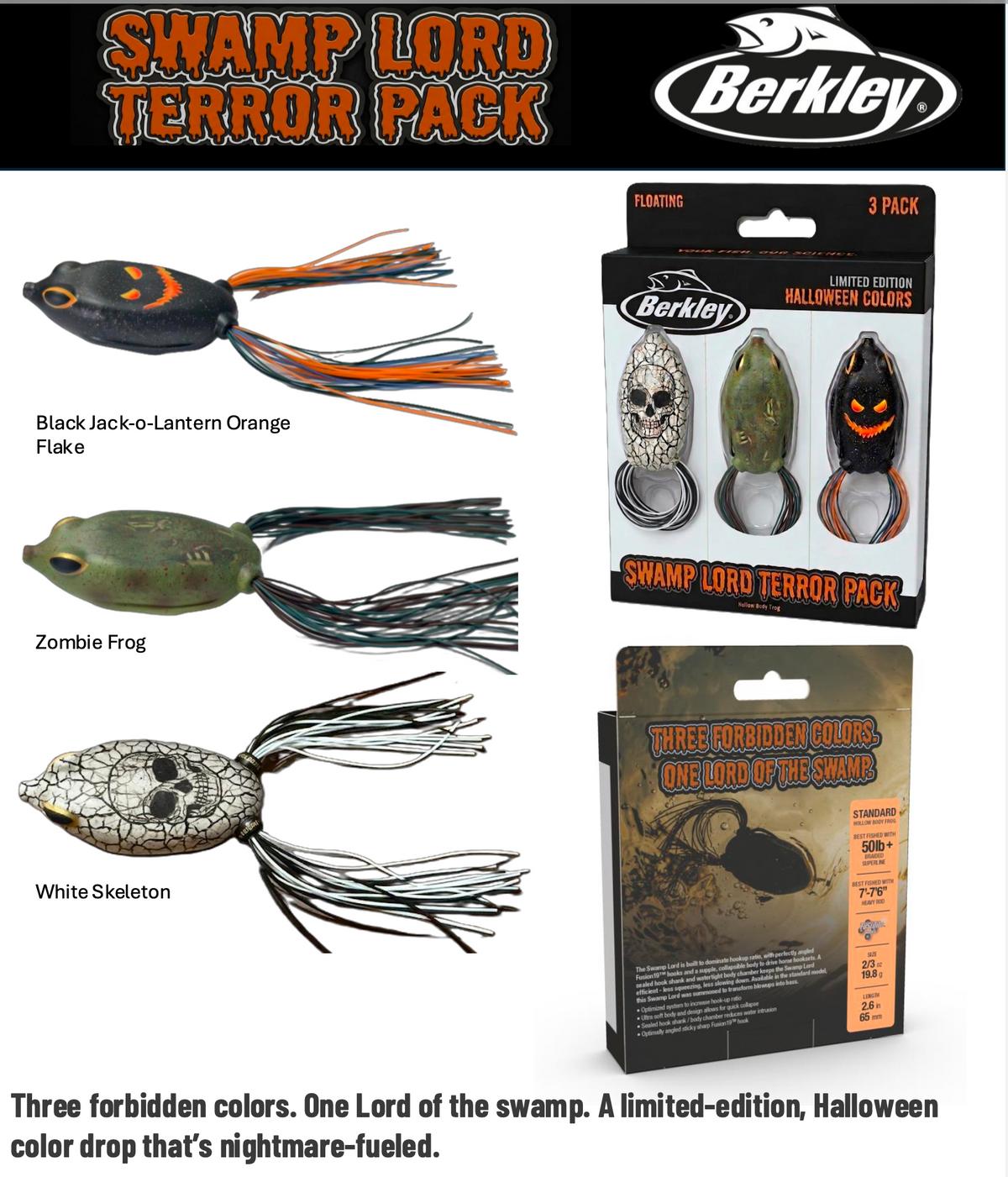 Berkley Swamp Lord Terror Pack