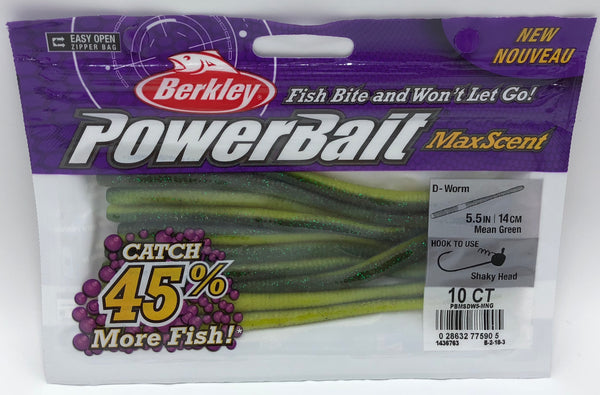 Berkley Power Bait MaxScent D-Worm