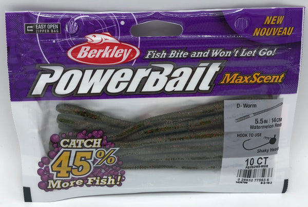 Berkley Power Bait MaxScent D-Worm