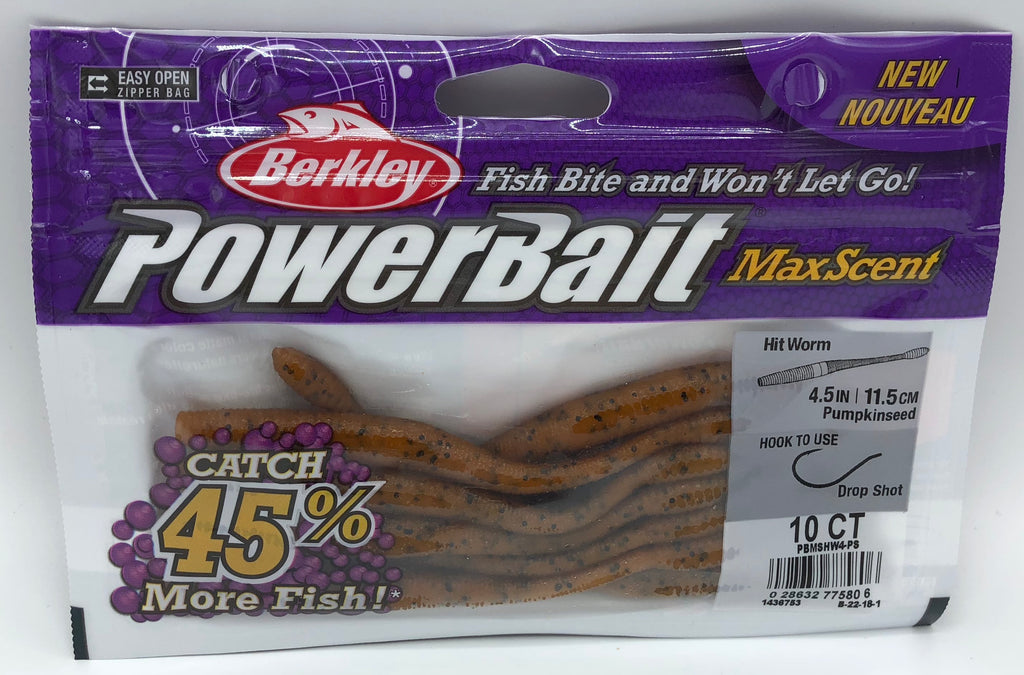 PowerBait® MaxScent Flat Worm - Berkley® Fishing US