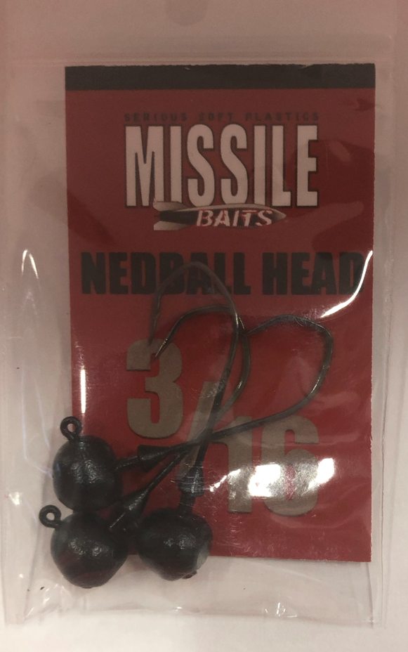 Missile Baits Nedball Head