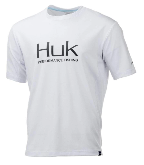 Huk short cheap sleeve fishing shirt