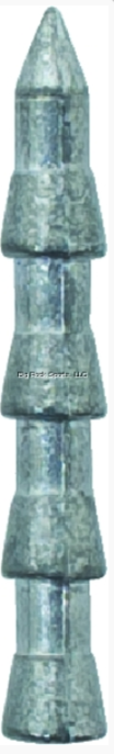 Eagle Claw Lazer Sharp Lead Nail Sinker