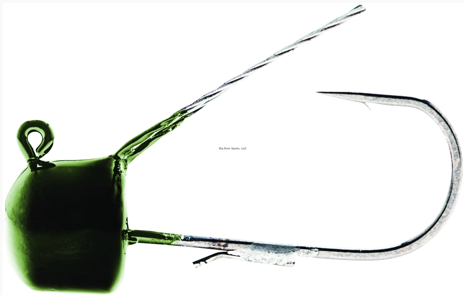 Z Man Finesse Shroomz Weedless Jighead | Green Pumpkin