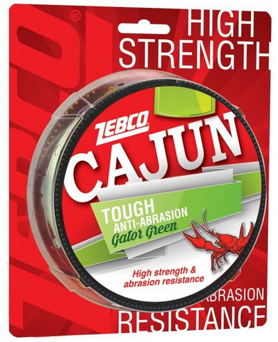 Zebco Cajun Tough Anti-Abrasion Fill Spool Line | 330 Yards