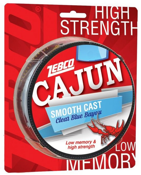 Zebco Cajun Smooth Cast Line | Clear Blue Bayou